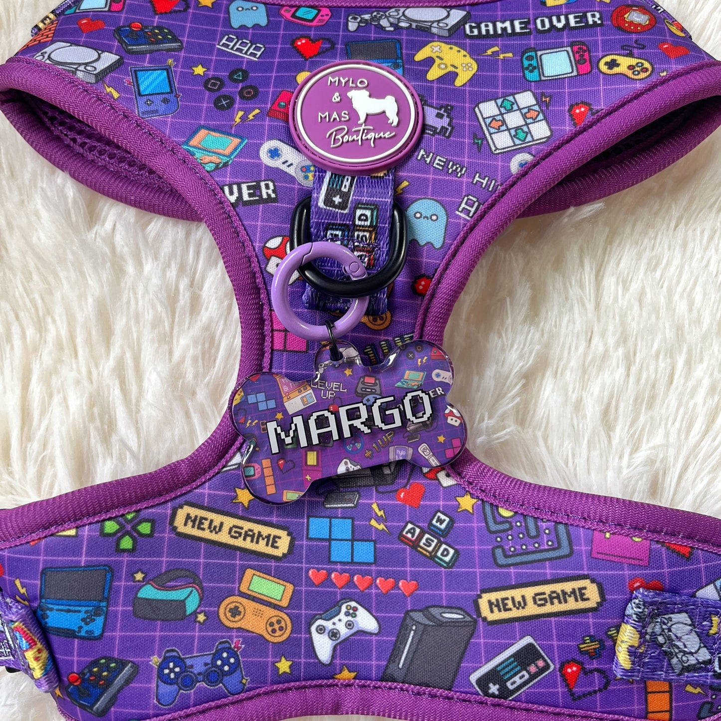 Dog Resin ID Tag - Level Pup