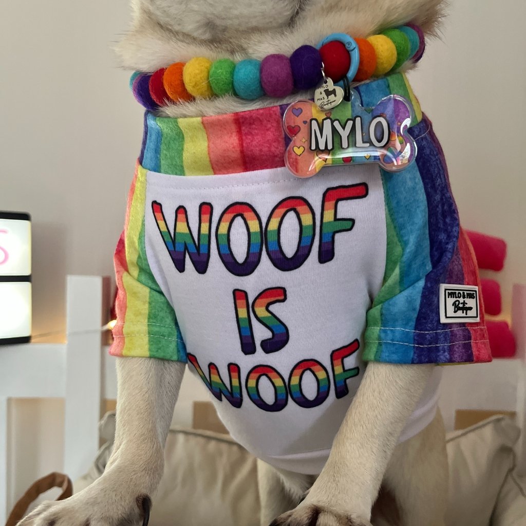 Dog T-shirt - Woof Is Woof