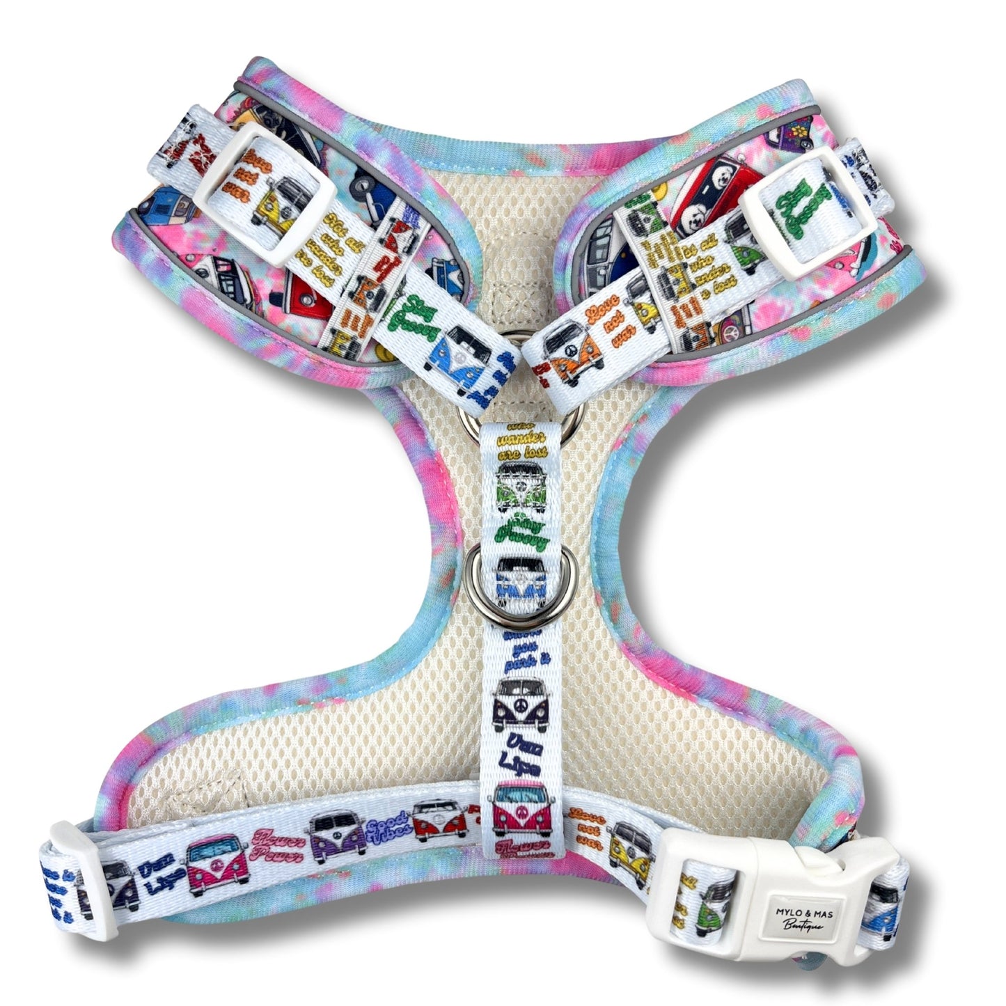 Dog Adjustable Harness - Hippie Van Life