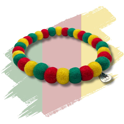 Dog Pom Pom Necklace - All-Ireland Counties