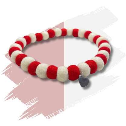 Dog Pom Pom Necklace - All-Ireland Counties