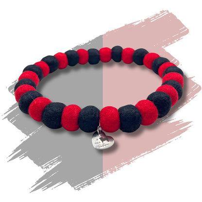 Dog Pom Pom Necklace - All-Ireland Counties