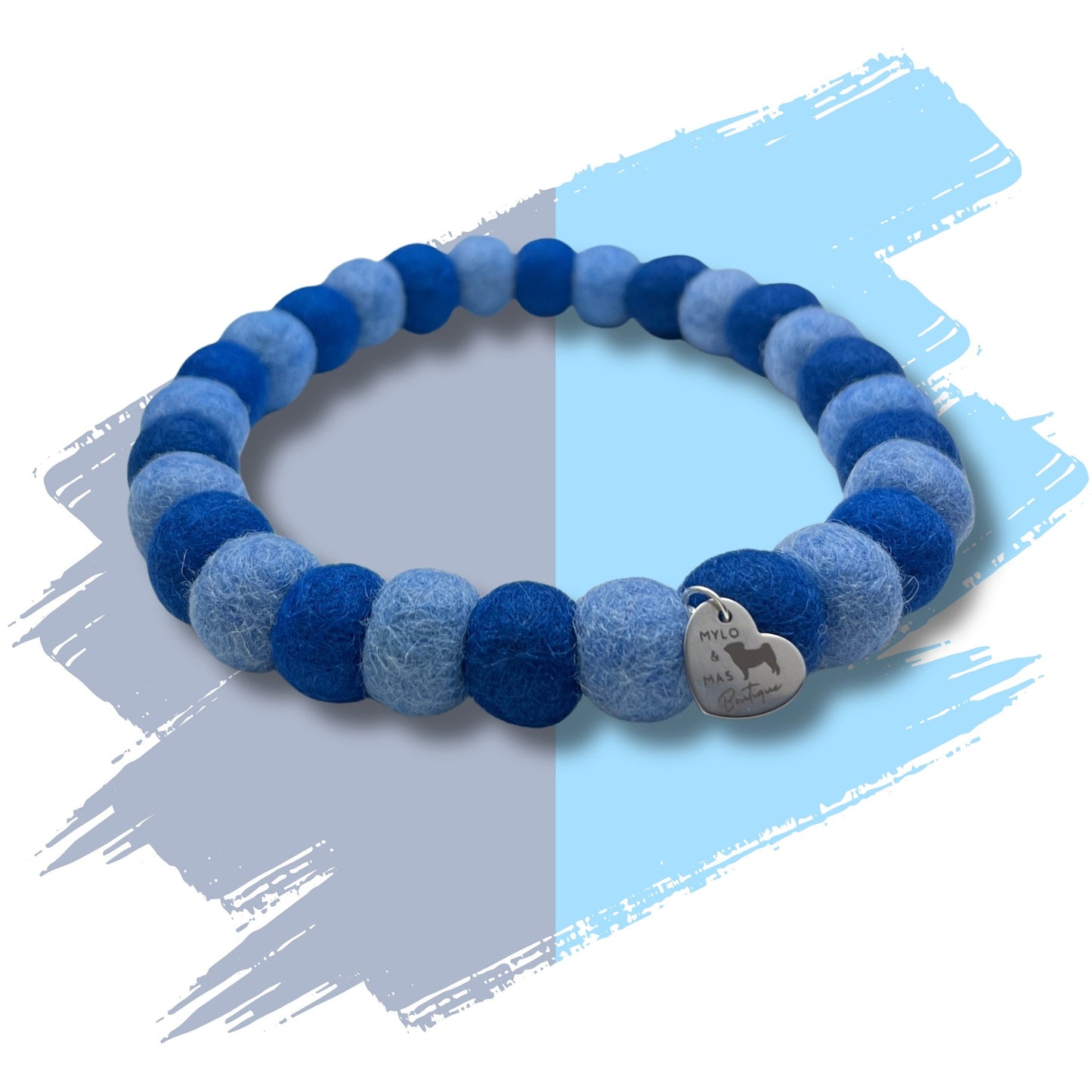 Dog Pom Pom Necklace - All-Ireland Counties