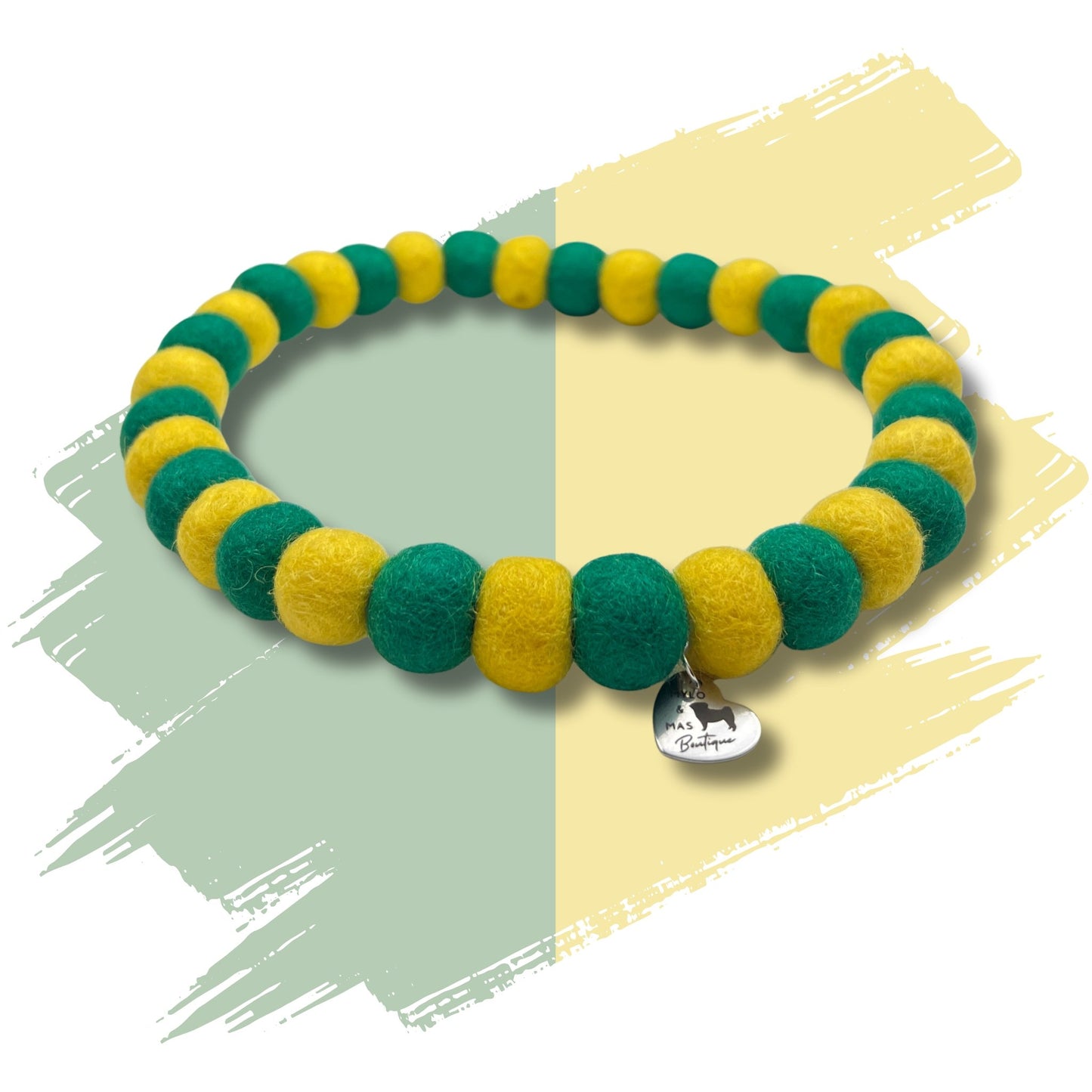 Dog Pom Pom Necklace - All-Ireland Counties