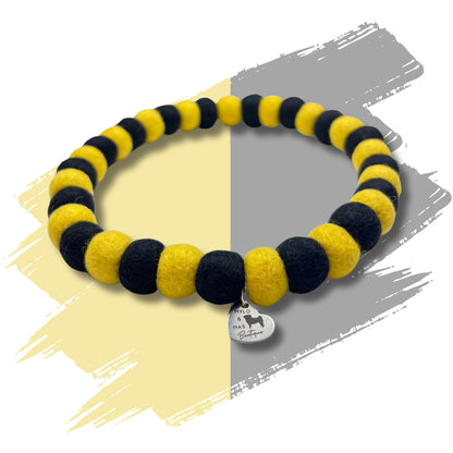 Dog Pom Pom Necklace - All-Ireland Counties