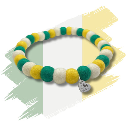 Dog Pom Pom Necklace - All-Ireland Counties