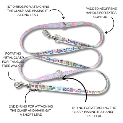 Multifunctional Dog Lead - Hippie Van Life