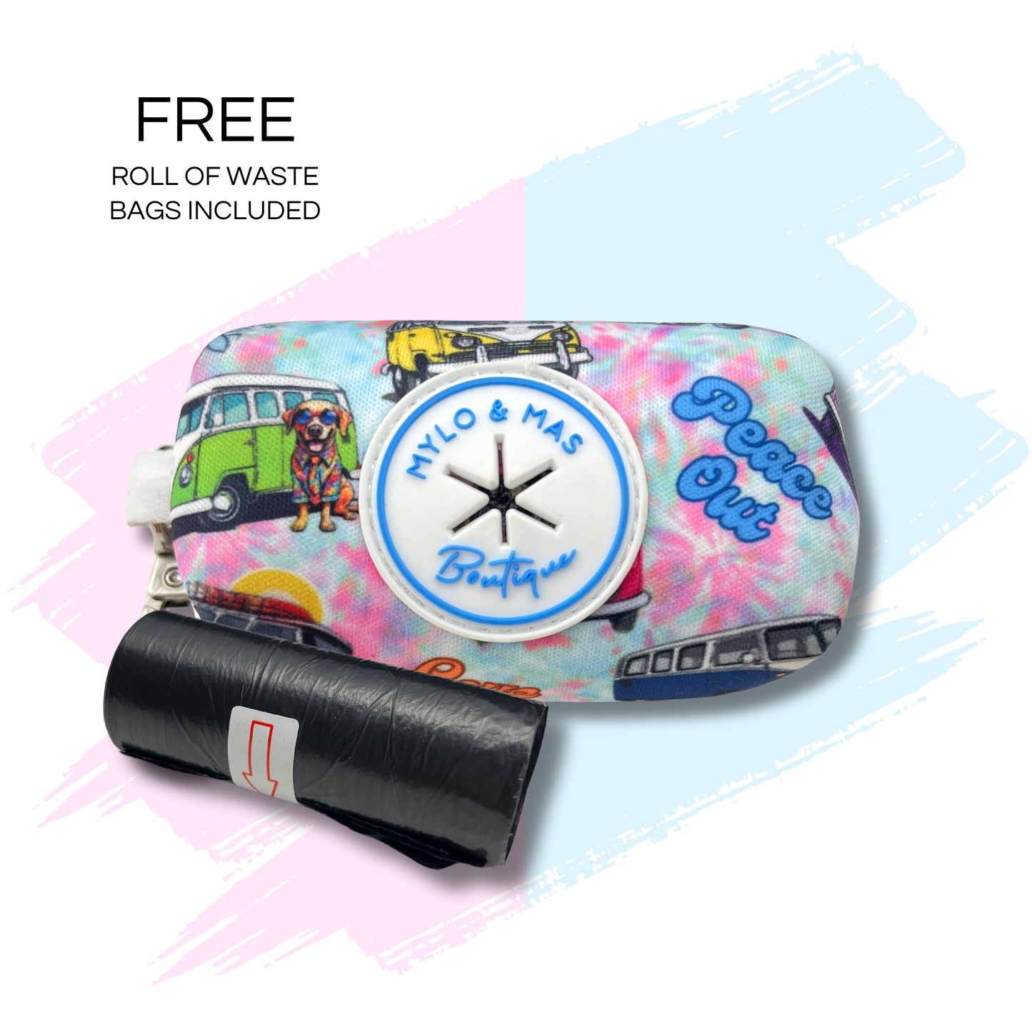 Dog Waste Bag Holder - Hippie Van Life