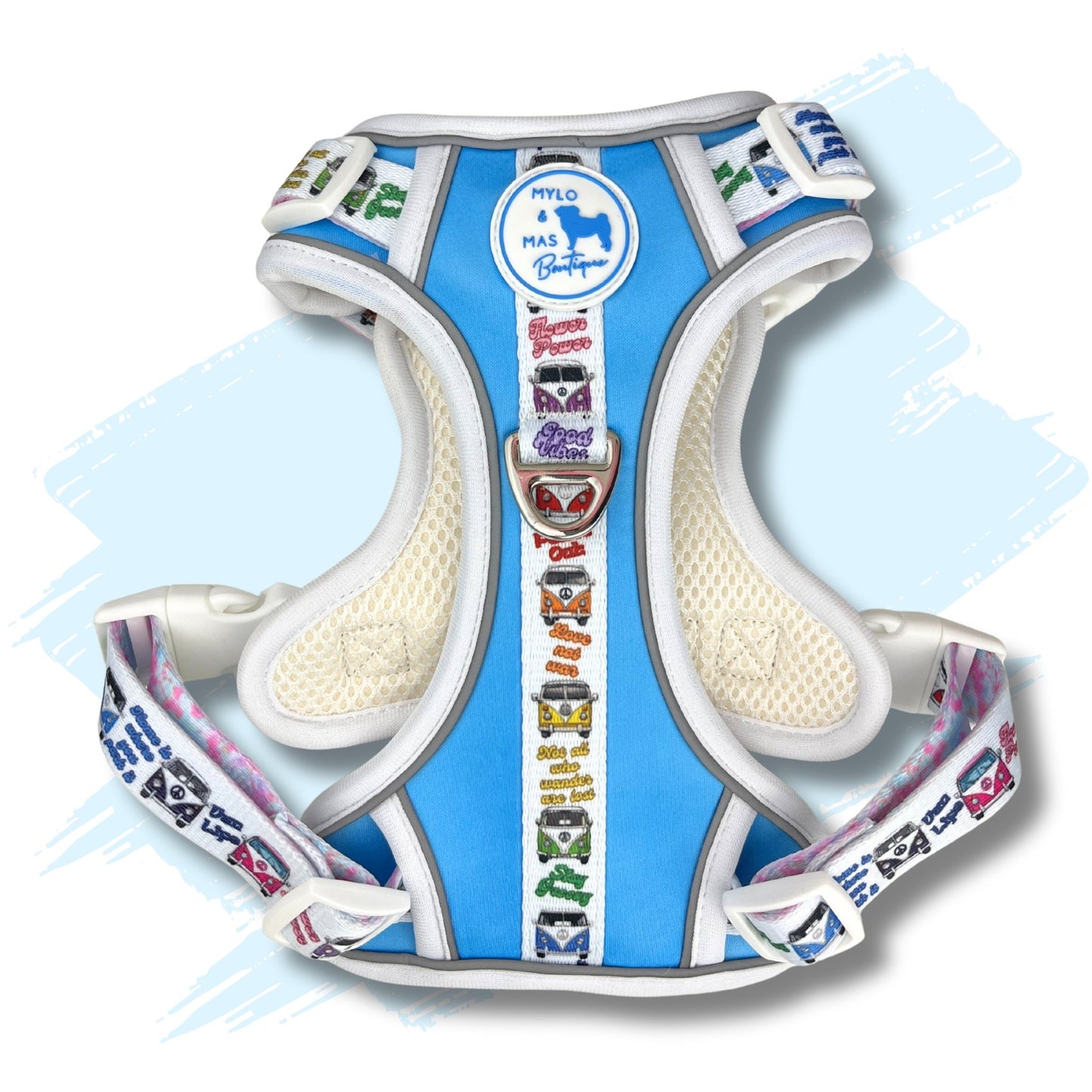 Mighty Hounds™ Dog Harness - Hippie Van Life