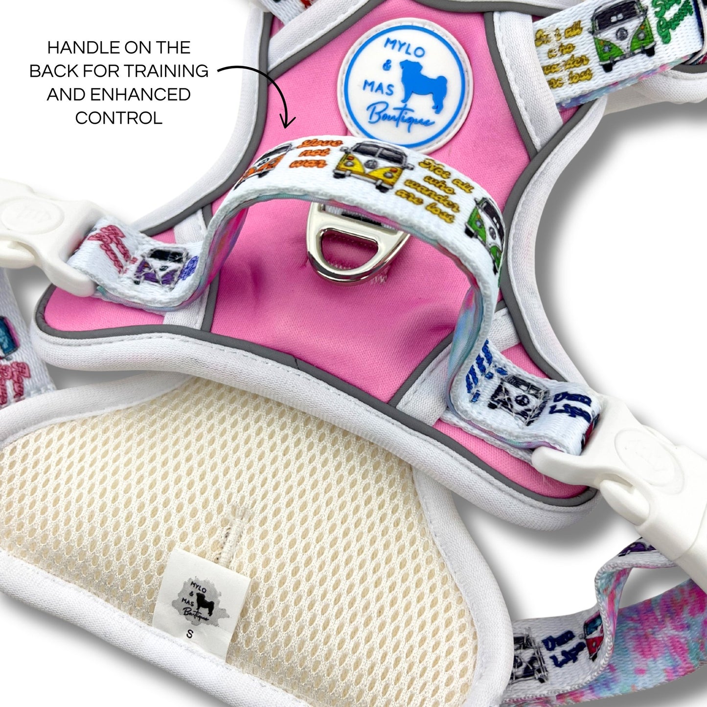 Mighty Hounds™ Dog Harness - Hippie Van Life